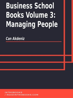 cover image of Business School Books Volume 3